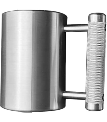 Amazon.co.jp: ステンレス鋼8kgヘビーダンベルカップ、太りすぎ